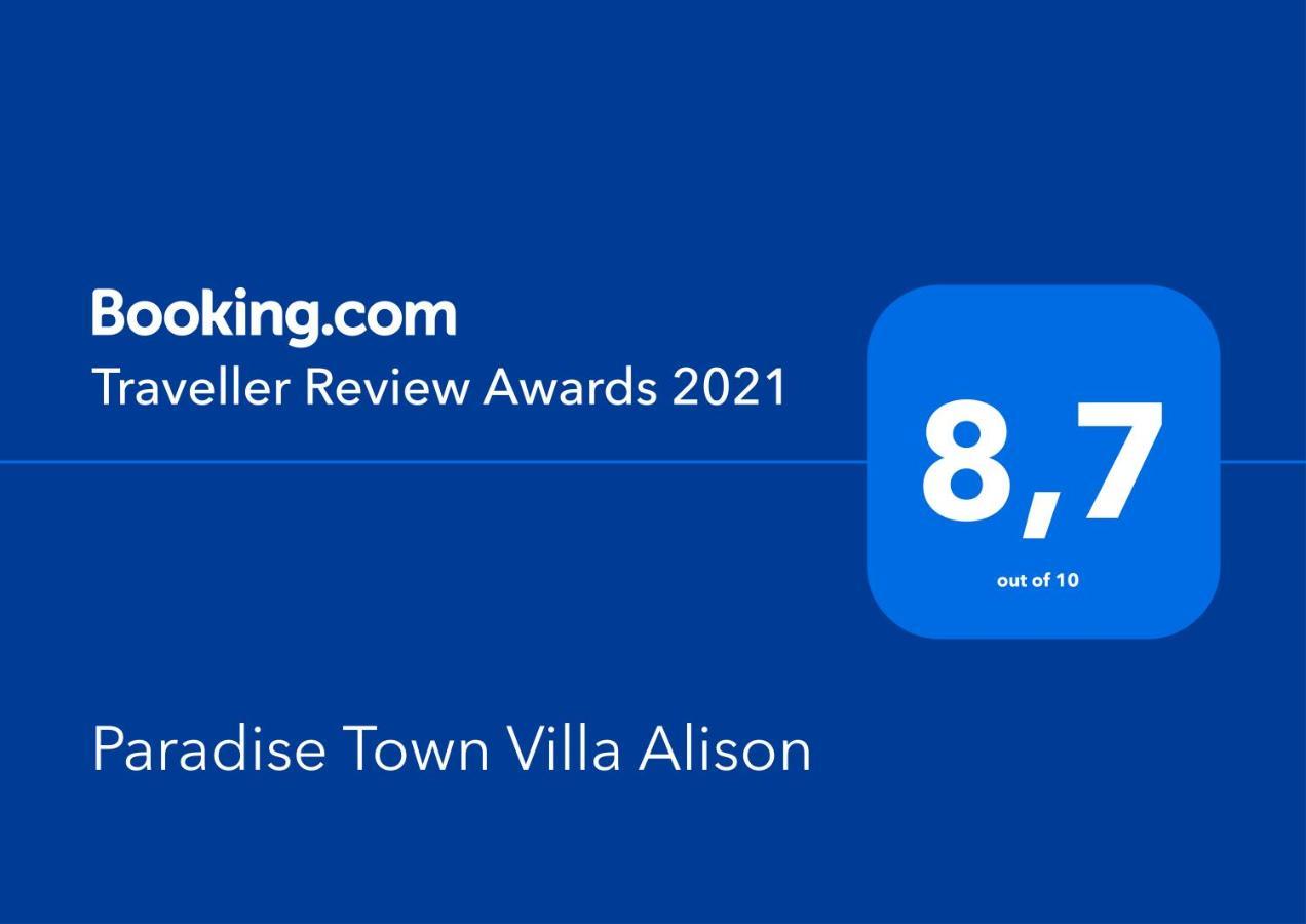 Paradise Town Villa Alison 베렉 외부 사진